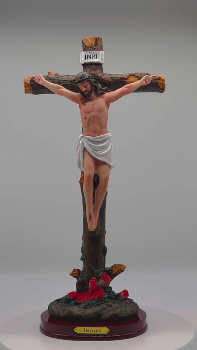 Resin Jesus on Cross